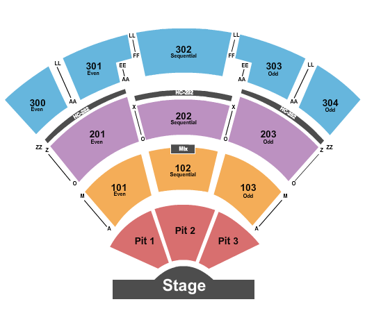 St. Augustine Amphitheatre Lynyrd Skynyrd Seating Chart